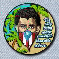 6in BAD BUNNY IRON ON PATCH