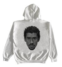 Image 1 of Bad Bunny White Hoodie 