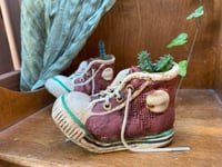 Image 1 of African Milk Trees in Red Running Ceramic Sneakers (Pair)