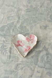 Image 2 of Painted heart dish