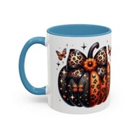 Image 6 of Cheetah and Butterfly Mug 