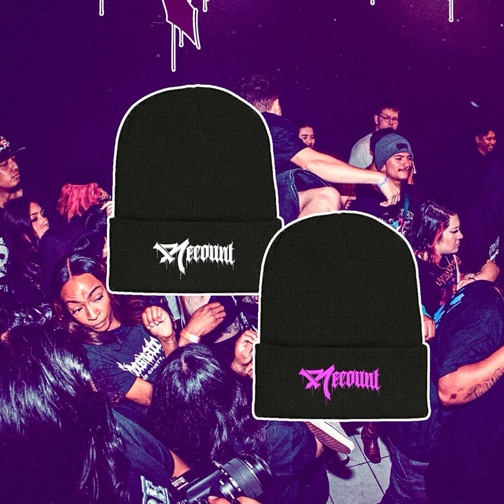 Image of EMBROIDERED LOGO BEANIE