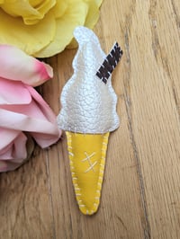 Image 1 of Mr Whippy 99 Ice Cream Brooch