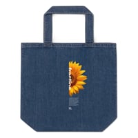 Image 1 of SunFlo Fraction Denim Tote Bag