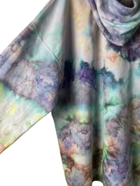 Image 8 of XL Unisex Comfort Wash Hoodie in Muted Alchemy Ice Dye