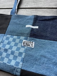 Image 3 of Recycled Denim Tote Bag 