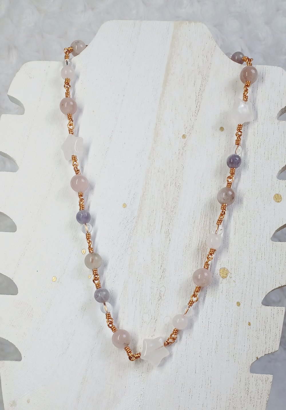 Image of Gaia Earth stone necklace 