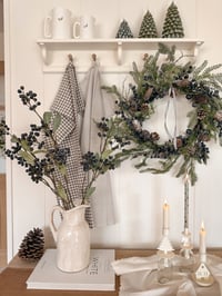 Image 4 of Luxury Blueberry & Foliage Stems ( 3 included )