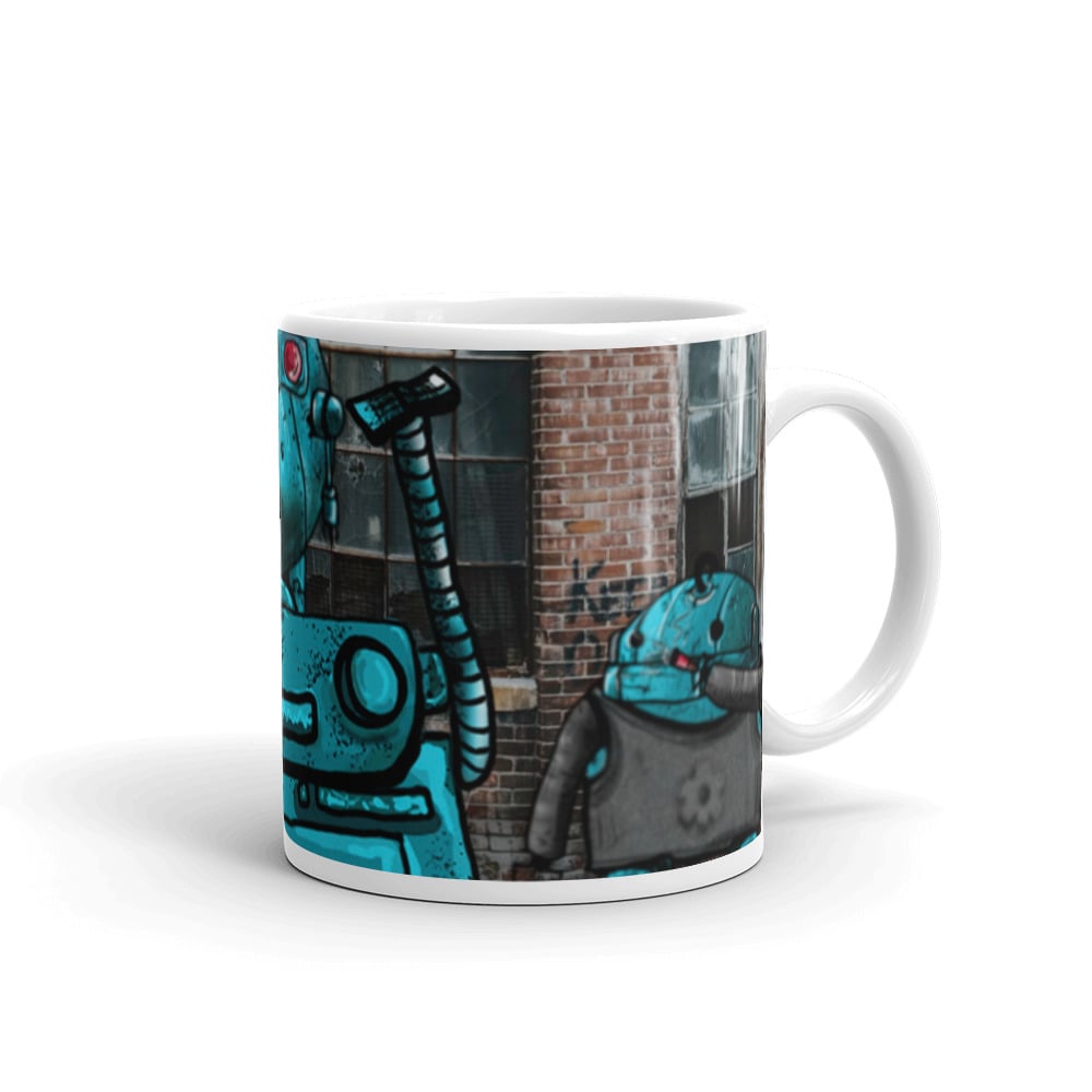 Image of COG ARMY ISSUED - "White glossy mug"