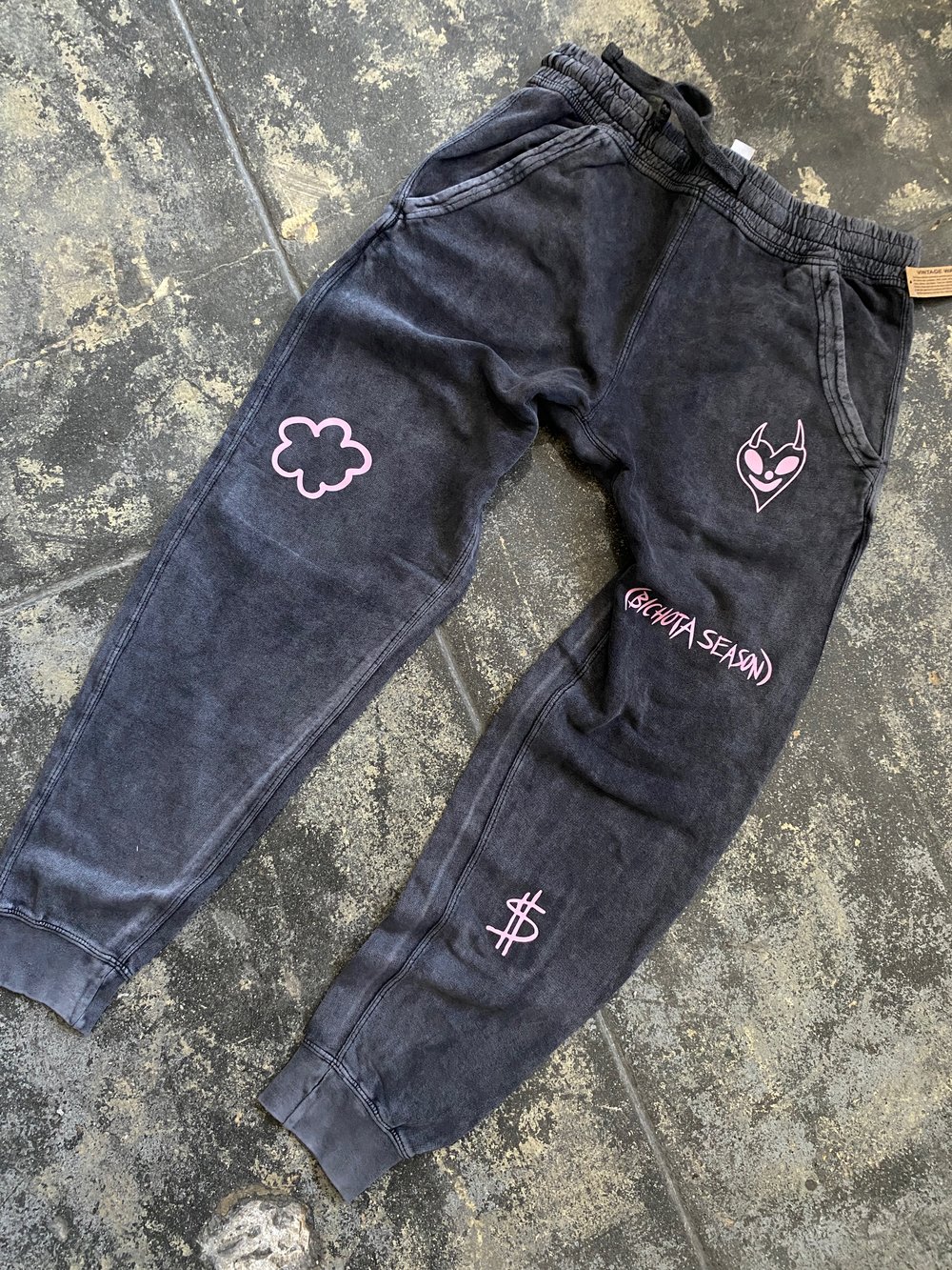 Image of BICHOTA SEASON JOGGER PANTS - ACID WASH
