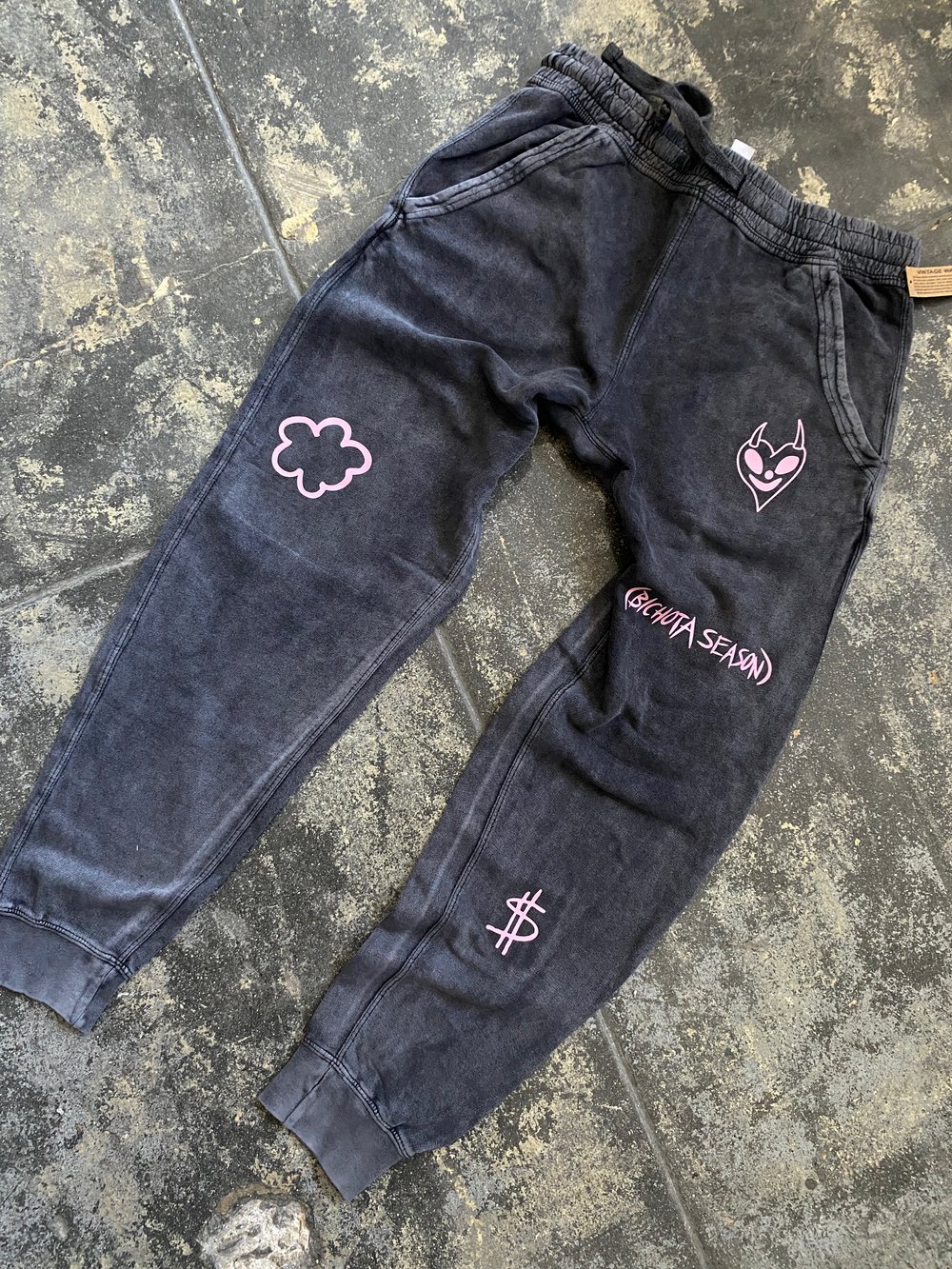 Image of BICHOTA SEASON JOGGER PANTS - ACID WASH 