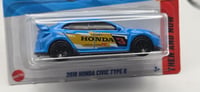 Image 2 of Hot Wheels Then And Now 3/10 2018 Honda Civic Type R  123/250 Blue