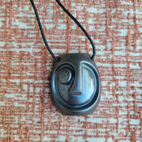 Image 2 of Mod Bob ceramic necklace 