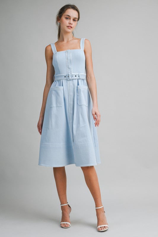 Image of Jackie Blue Dress