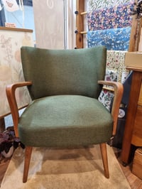Image 2 of Green Armchair