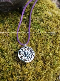 Image 3 of Choice of crystal, pentacle locket 