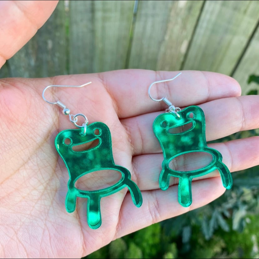 Froggy chair deals earrings