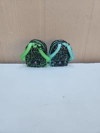 Image 3 of Leopard mini backpack keychain