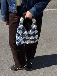 Image 4 of SAC VENEKA BICOLORE BLEU/BLANC