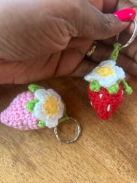 Strawberry Keychain 