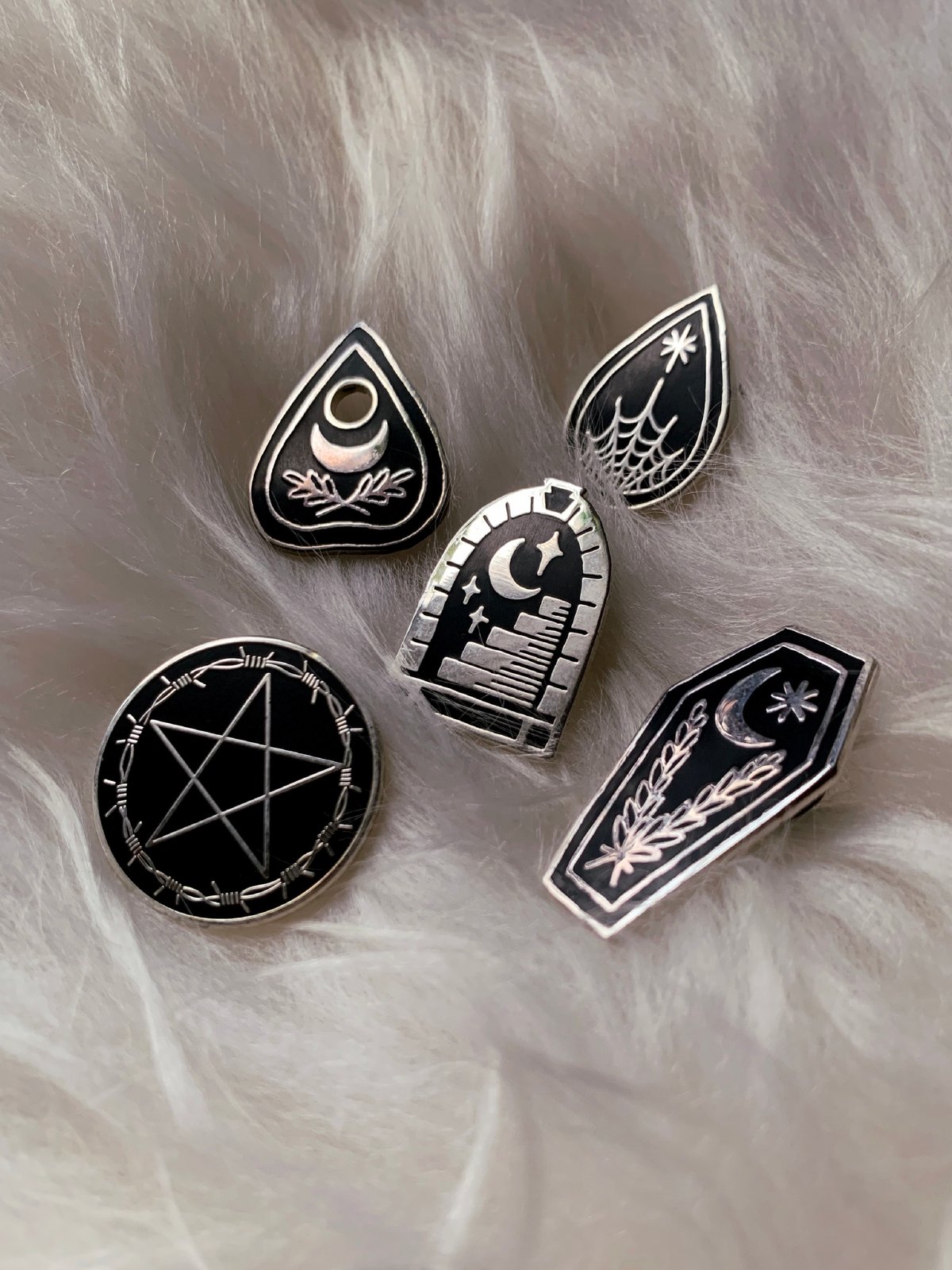 Black Magic Pins