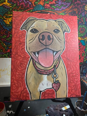 Image of Pet Portrait (16 x 20 inch Canvas)