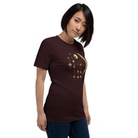 Image 18 of Gold Planetary Celestial Inspired Unisex t-shirt