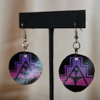 Image 2 of Pink/Purple Geo Rounds