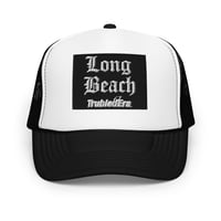 Image 2 of Trubledera Long Beach OE Foam trucker hat