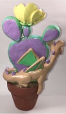 Image of Purple Prickly Pear Cactus 