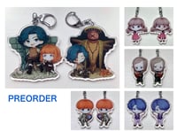 Fear & Hunger Double-sided Acrylic Keychain Charms (PREORDER)