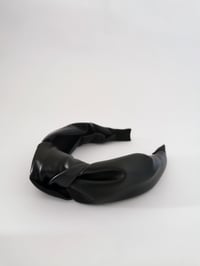 Image 2 of Dahlia Faux leather Hairbands