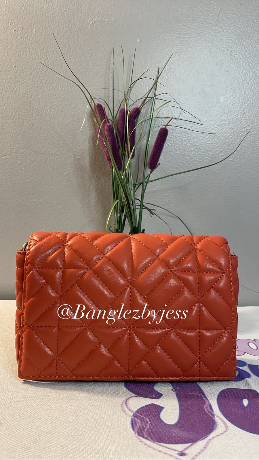 Burnt orange online purse