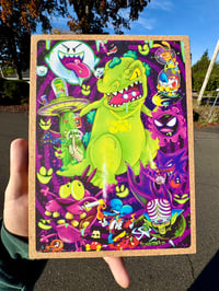 Image 3 of LE:10 “Spooky Sesh” Mattitudemat (7 left avail)