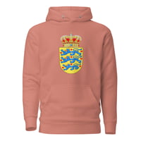 Image 13 of Unisex Hoodie Riksvåben Danmark