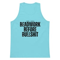 Image 2 of Beadwork Before Bullshit premium tank top
