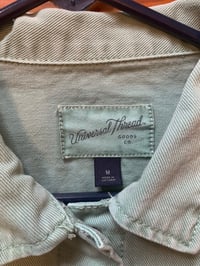 Image 9 of "Showdown" - Mint Green Printed Denim Jacket
