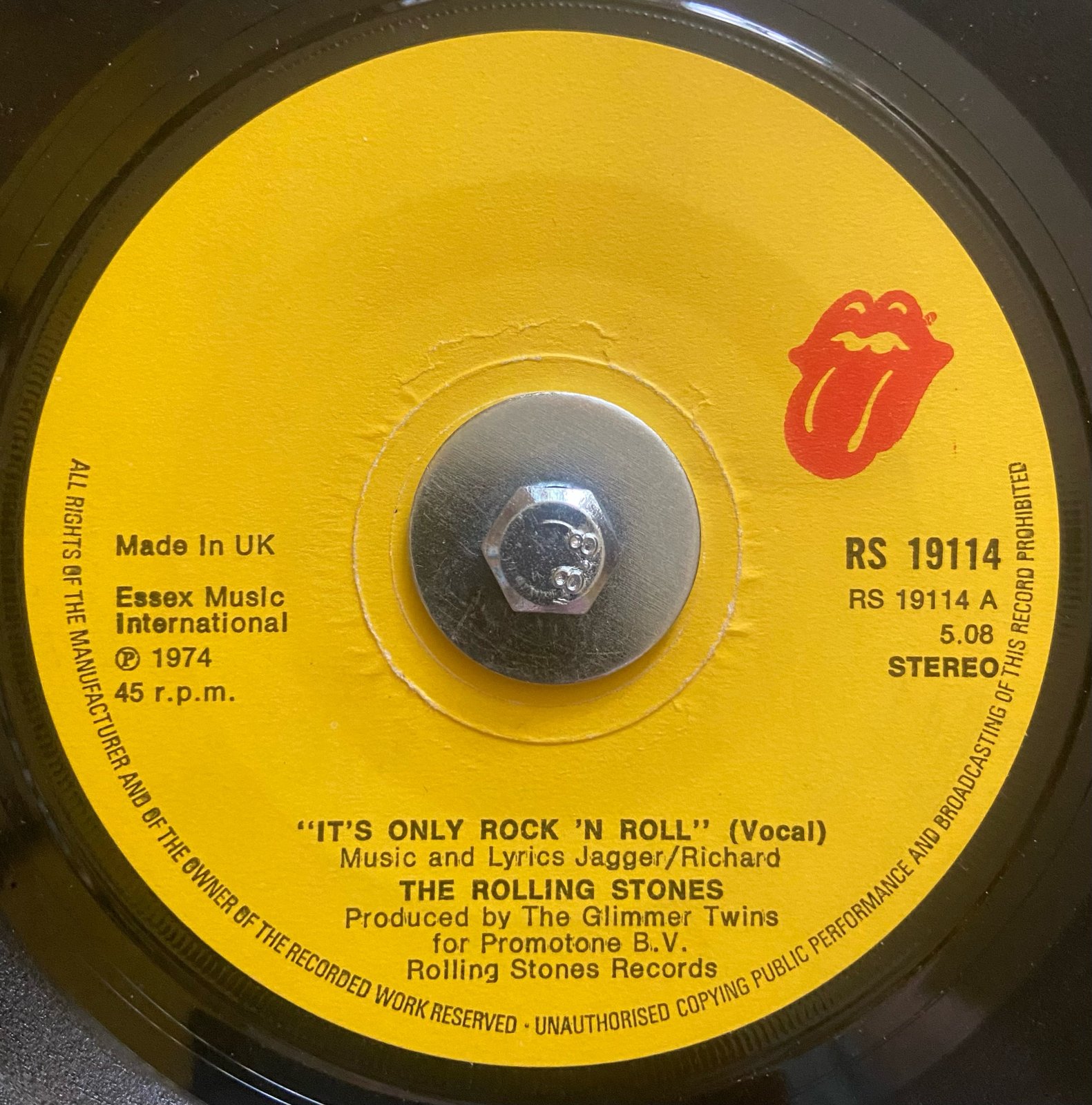 The Rolling Stones, framed original 7
