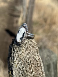 Image 2 of High Plains White Buffalo Ring