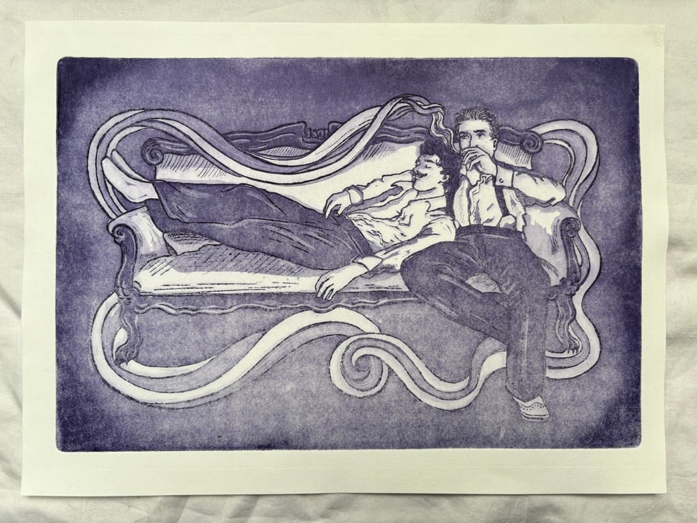 Image of Tender is the Night (intaglio print)