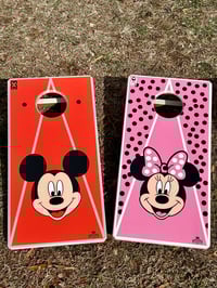 Image 9 of Mini X-Factor Cornhole Boards - Custom Design