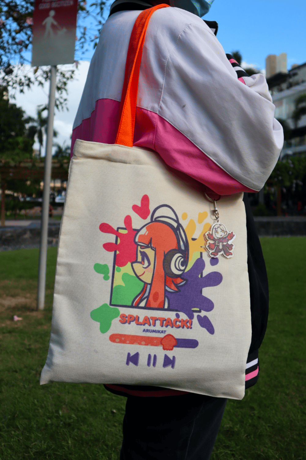 Splatoon Splattack Tote Bag