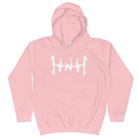 Image 2 of Classic HNH Kids Hoodie (White Print)