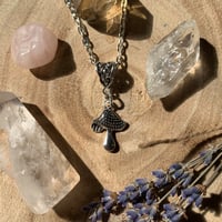 Image 1 of Mushroom Charm Necklace