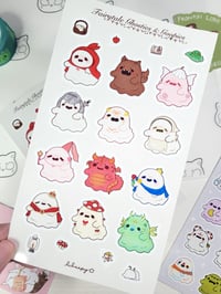 Image 2 of Fairytale ghosties & goopies sticker sheet