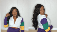 Image 1 of Unisex Mardi White button Down 