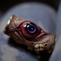 Image 15 of  Bic lighter sleeve, original sculpt, functional art, Glow in the dark, flash reflective OOAK 