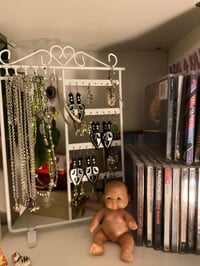 Image 2 of Ghost Face Earrings 