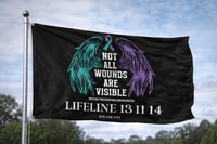 Image 1 of SUICIDE PREVENTION FLAGS