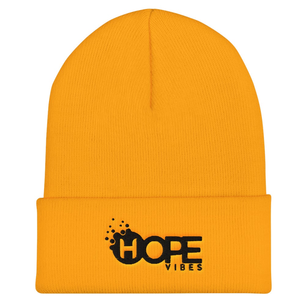 Hope Vibes Logo (Gray & Yellow)